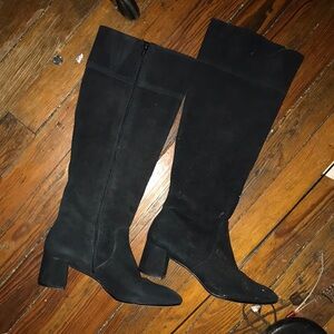 Black suede boots from Antonio Melani, great condition